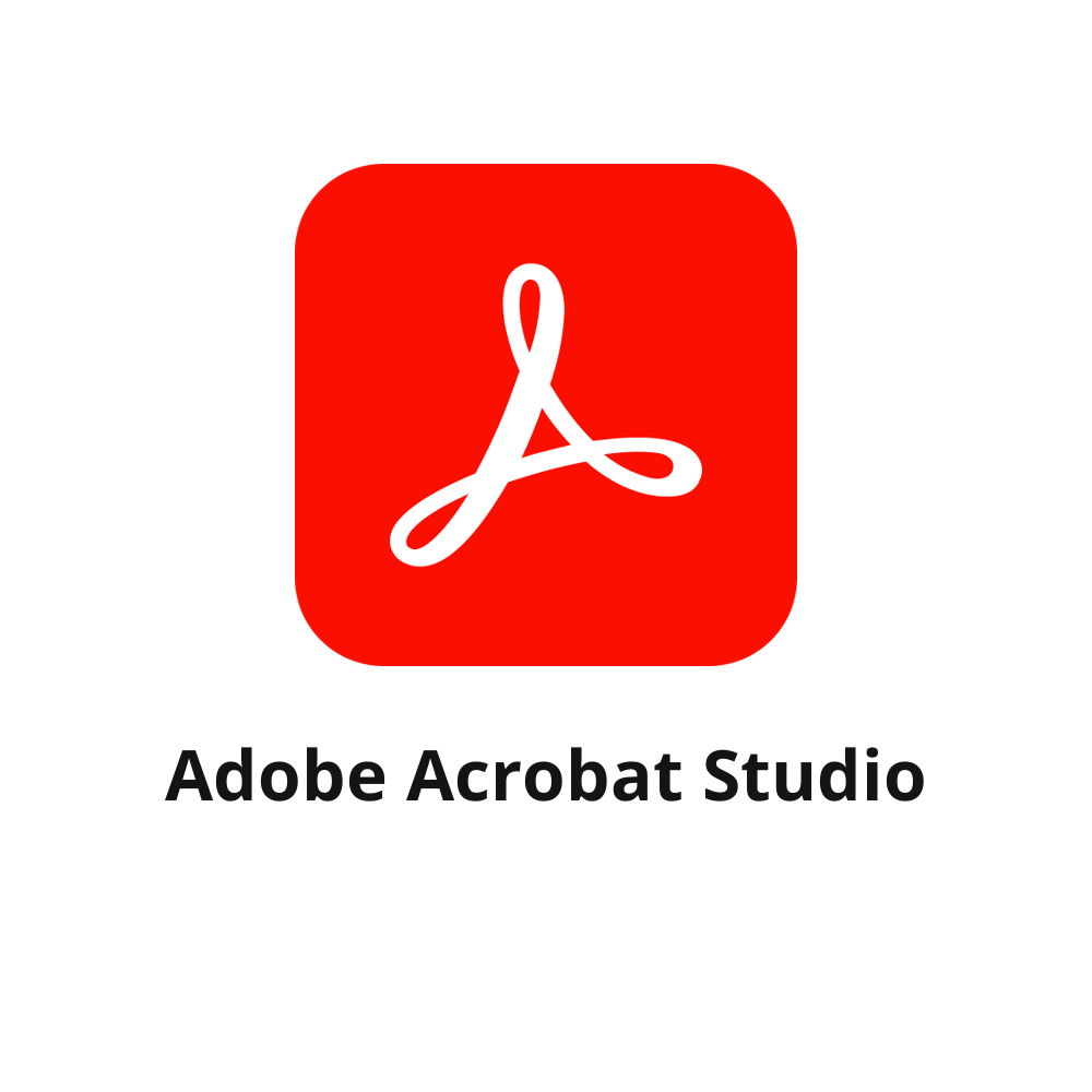 Adobe Acrobat Studio for enterprise Subscription New