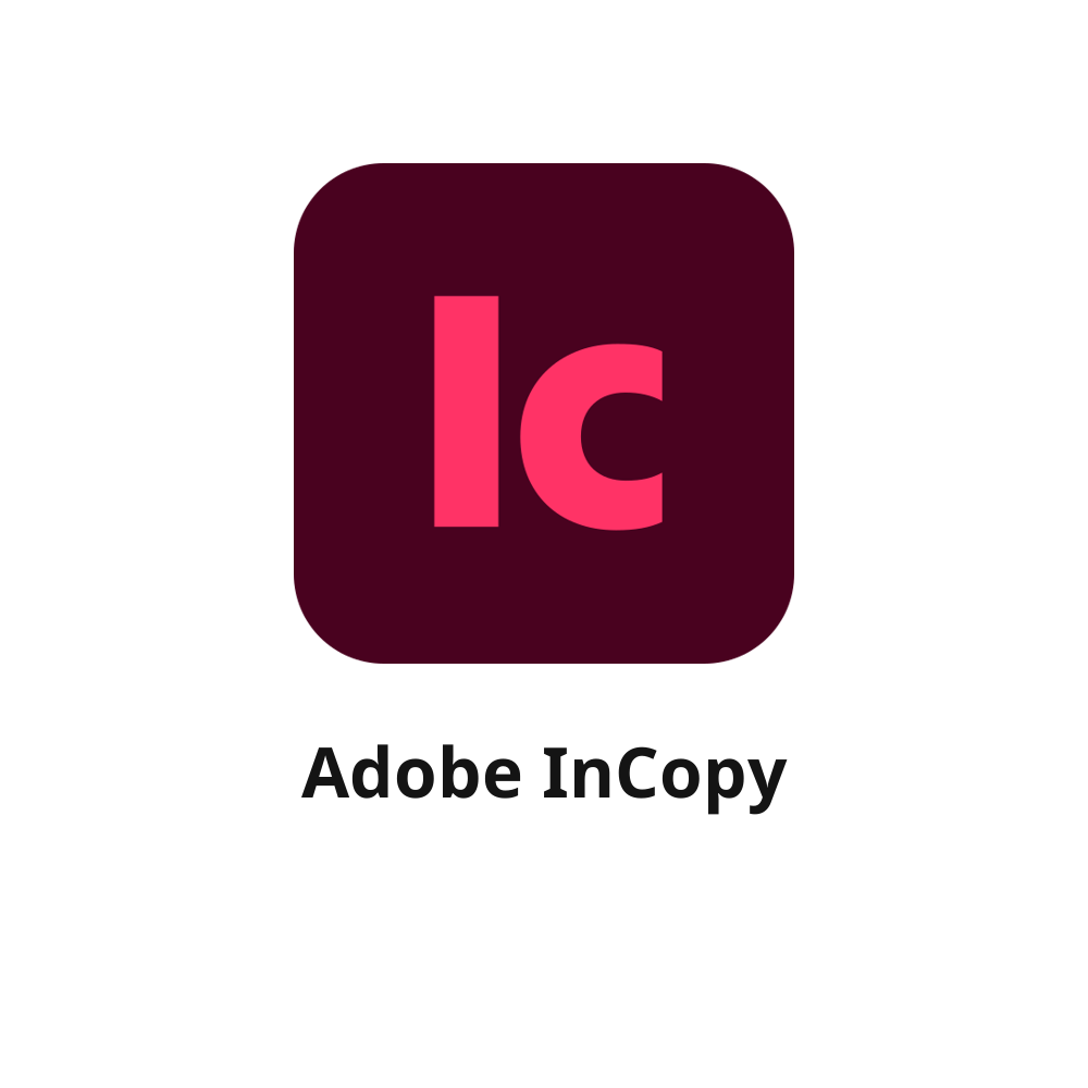 Adobe InCopy - Edition 4 for enterprise Subscription New